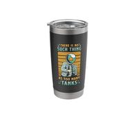 There is No Such Thing As Too Many Tanks Fish Keeping Stainless Steel Insulated Tumbler