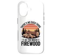 There Is No Such Thing as Too Much Firewood Funny Woodworker Case for iPhone 17