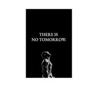 There Is No Tomorrow - Fitness Inspiration Canvas Poster Wall Art Decor Print Picture Paintings for Living Room Bedroom Decoration Unframe: 12x18inch(30x45cm)