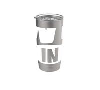 There is No WE in Chocolate Cocoa Chocoholic Stainless Steel Insulated Tumbler