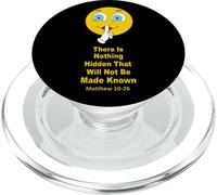 There Is Nothing Hidden That Will Not Be Made Known PopSockets PopGrip for MagSafe