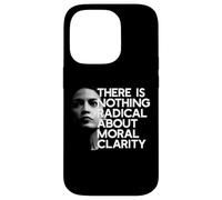 THERE IS NOTHING RADICAL ABOUT MORAL CLARITY AOC Quote Meme Case for iPhone 14 Pro