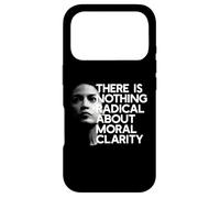 THERE IS NOTHING RADICAL ABOUT MORAL CLARITY AOC Quote Meme Case for iPhone 17 Pro