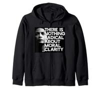 THERE IS NOTHING RADICAL ABOUT MORAL CLARITY AOC Quote Meme Zip Hoodie