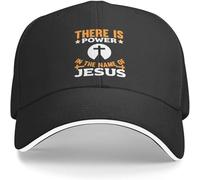 There is Power in The Name of Hat Men Baseball Hats Funny Caps