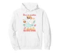 There is Sunshine in My Soul Cute Duck Design Pullover Hoodie