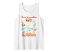 There is Sunshine in My Soul Cute Duck Design Tank Top