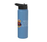There’s a Queen in Your Presence Women's Day Empowerment Stainless Steel Insulated Water Bottle