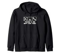 There’s No App For That Plumber Pipe Repair Zip Hoodie