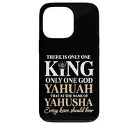 There’s Only One King Yahuah Yahusha Lion of Judah Case for iPhone 13 Pro