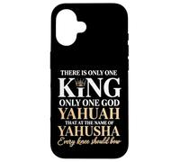 There’s Only One King Yahuah Yahusha Lion of Judah Case for iPhone 16