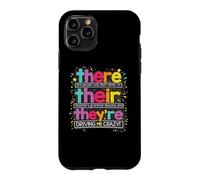 There Their They're English Grammar Teacher Funny Humor Fun Case for iPhone 11 Pro