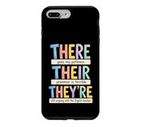 There Their They're Funny Grammar English Teacher Humor Case for iPhone 7 Plus/8 Plus