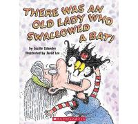 There Was an Old Lady Who Swallowed a Bat by Lucille Colandro (English) Paperba