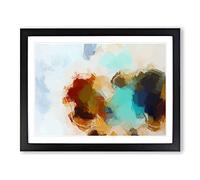 There You Are In Abstract Modern Art Framed Print | A3 Black Framed Wall Art | Ready to Hang | Abstract Fantasy Picture | Living Room Bedroom Lounge Office