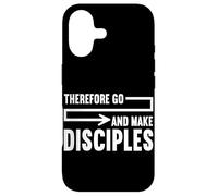 Therefore Go And Make Disciples Christian Faith Jesus Prayer Case for iPhone 17