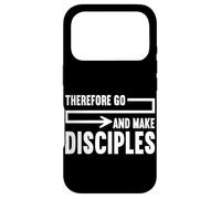 Therefore Go And Make Disciples Christian Faith Jesus Prayer Case for iPhone 17 Pro