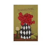 There'll Be Roses On The Shelf Canvas Poster Bedroom Decor Landscape Office Room Decor Gift 12x18inch(30x45cm)