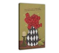 There'll Be Roses On The Shelf Canvas Poster Bedroom Decor Landscape Office Room Decor Gift 16x24inch(40x60cm)