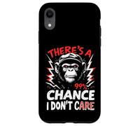 THERE'S A 99% CHANCE I DON'T CARE Gorilla Case for iPhone XR