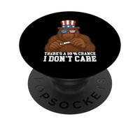 There's A 99% Chance I Don't Care Monkey PopSockets Adhesive PopGrip