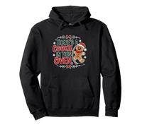 Theres A Cookie In This Oven Christmas Pregnancy Gingerbread Pullover Hoodie