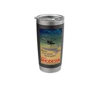 There's A Lot More Down Under - Rhodesian Tourism Poster Stainless Steel Insulated Tumbler