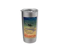 There's A Lot More Down Under - Rhodesian Tourism Poster Stainless Steel Insulated Tumbler