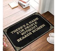 There's A Name For People Without Beards Women, Bath Mat - Anti-fatigue
