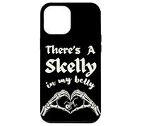There's A Skelly In My Belly Mommy To Be Goth Spooky Mother Case for iPhone 12 Pro Max