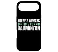There's Always Time For Badminton Shuttlecock Player Case for iPhone Air