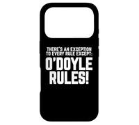 There's an Exception to Every Rule Except: O'Doyle Rules Case for iPhone 17 Pro