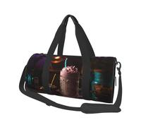 There'S Candy In The Milkshake Travel Duffel Bag Sports Gym Bag, Lightweight Overnight Weekender Bag With Shoes Compartment Yoga Gym Sports Bag For Men Women