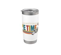 There's No Better Time Than P.E Time Physical Education Stainless Steel Insulated Tumbler