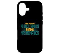There's No Boring Math Funny Math Student Math Teacher Gift Case for iPhone 17