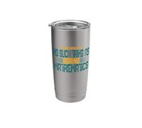 There's No Boring Math Funny Math Student Math Teacher Gift Stainless Steel Insulated Tumbler