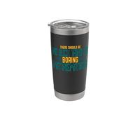 There's No Boring Math Funny Math Student Math Teacher Gift Stainless Steel Insulated Tumbler