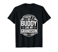 There's No Buddy Like My Grandson Grandparent Love T-Shirt