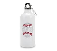 There's No Crying in Baseball Portable Sports Water Bottle Insulated Travel Mug Tumbler Gym Camping Hiking