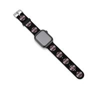 There's No Crying In Baseball Silicone Watch Strap Compatible with IWatch Adjustable Sports Band Unisex 38mm/40mm