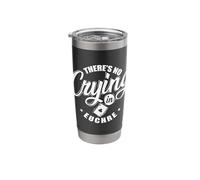 There's no Crying in Euchre Stainless Steel Insulated Tumbler