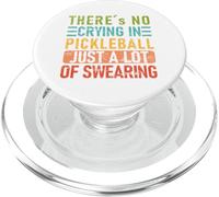 There's No Crying In Pickleball Just A Lot Of Swearing PopSockets PopGrip for MagSafe