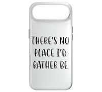 There's No Place I'd Rather Be Funny Idea White Lie Party Case for iPhone Air