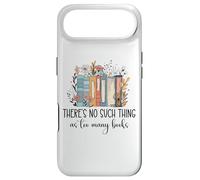 There's No Such Thing as Too Many Books Bookish Book Reading Case for iPhone Air