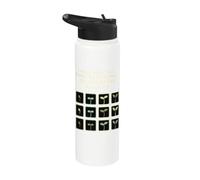 There's No Such Thing As Too Many Microgreens Sprouts Stainless Steel Insulated Water Bottle