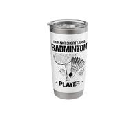 There's Nothing Bad About Badminton Stainless Steel Insulated Tumbler