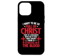 There's Power In Blood Funny Religious Christian Faith Jesus Case for iPhone 12 Pro Max