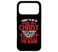 There's Power In Blood Funny Religious Christian Faith Jesus Case for iPhone 17 Pro Max