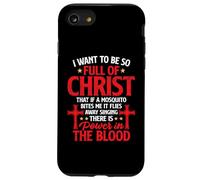 There's Power In Blood Funny Religious Christian Faith Jesus Case for iPhone SE (2020) / 7/8