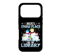 There's Snow Place Like The Library Librarian Christmas Case for iPhone 17 Pro